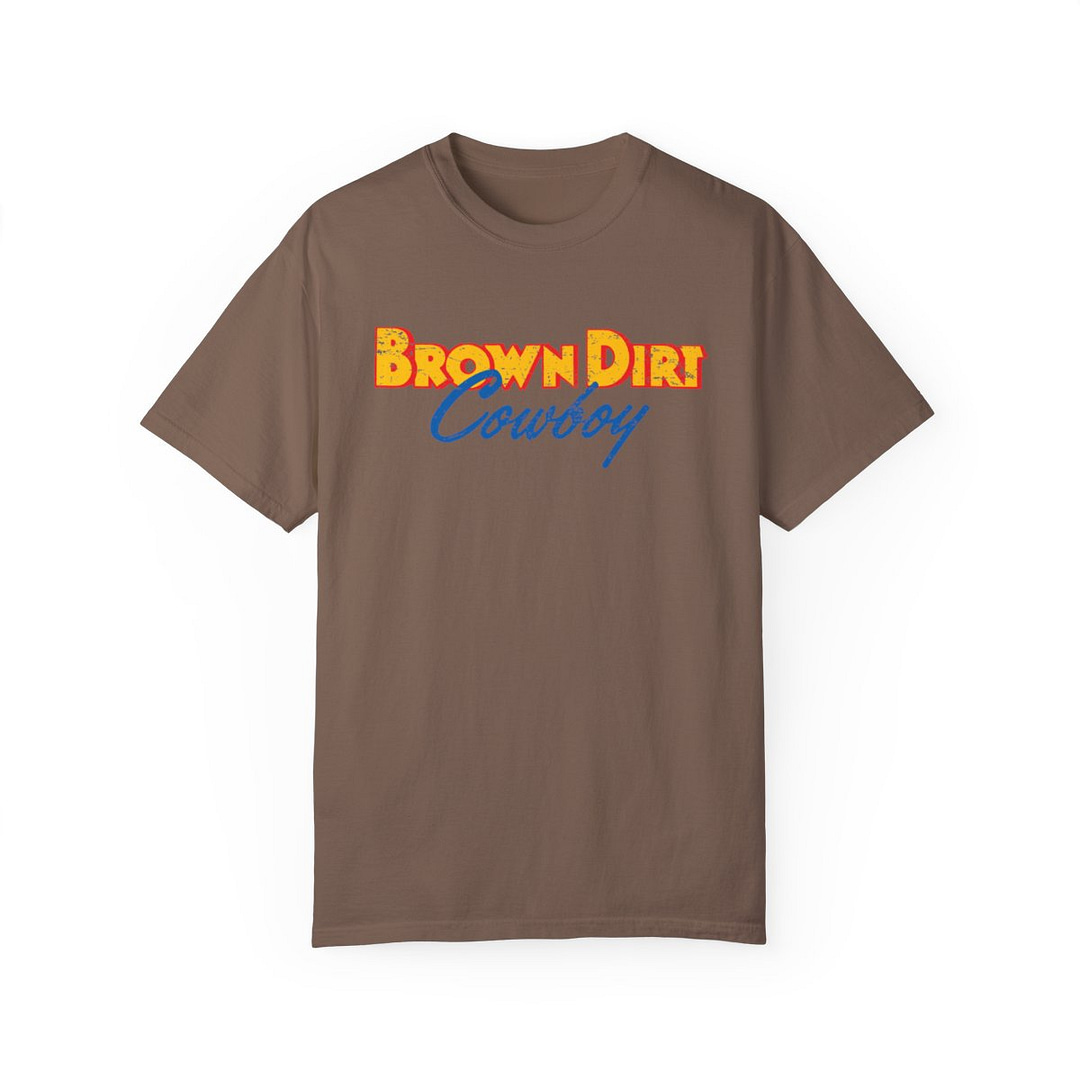 T-shirt Brown Dirt Cowboy