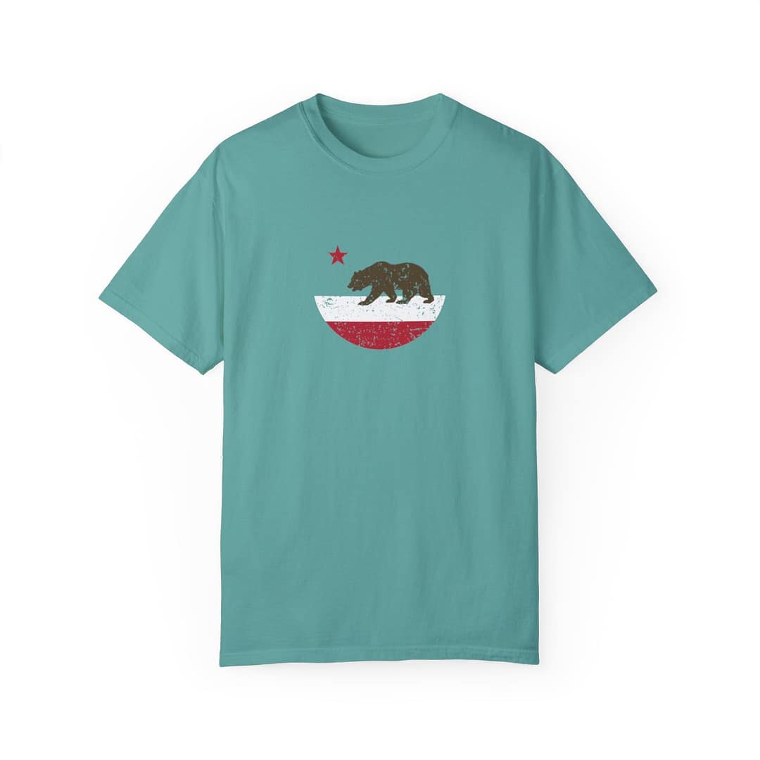 US State California Bear Grunge - Image 5