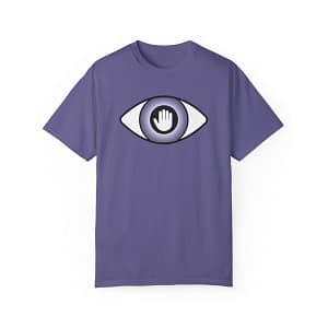 Weird Purple Eye Hamsa