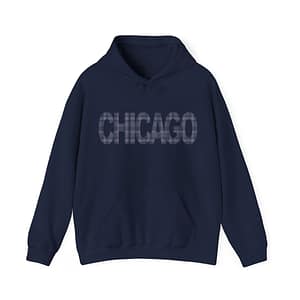 Hoodie - Stealth Plaid Chicago