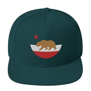 Cap Snapback - California Golden State Bear