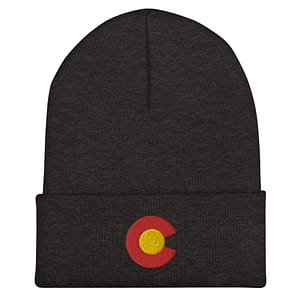Beanie Cuffed - Colorado C and Sun