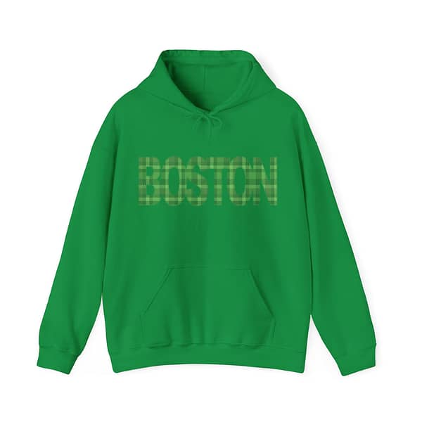 Hoodie - Stealth Plaid Boston