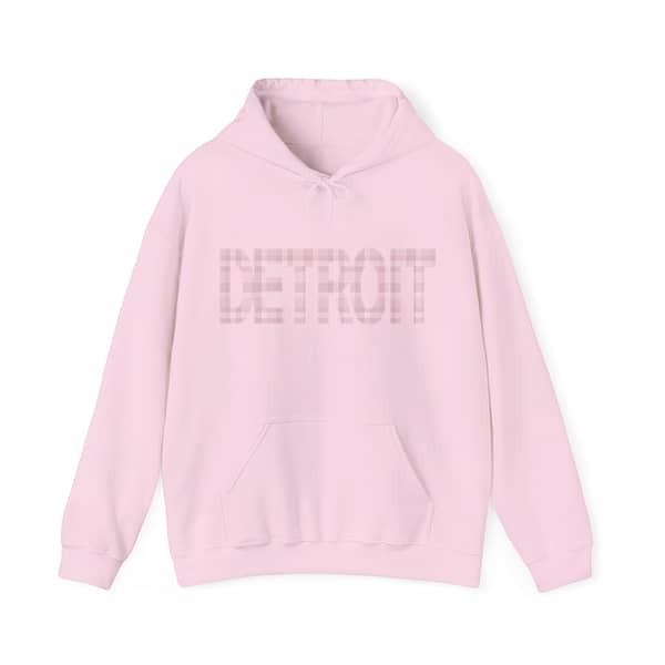 Hoodie - Stealth Plaid Detroit