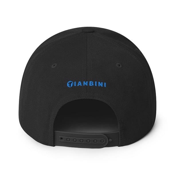 Cap Snapback - Master Blaster (Cyan Braille) - Image 2